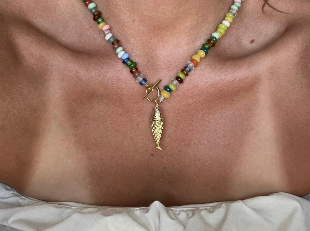 Sausalito Recycled Glass Necklace